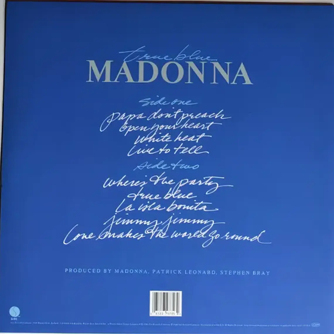 Madonna True Blue(vinilo 180grs. Sellado 6