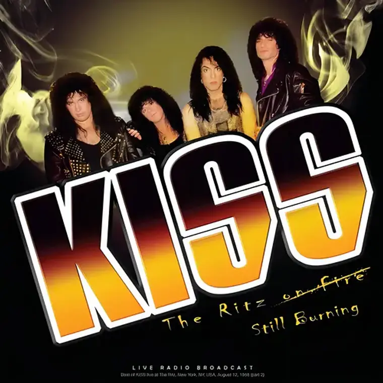 Vinilo Kiss The Ritz Still Burning Rock Importado Smbv 1