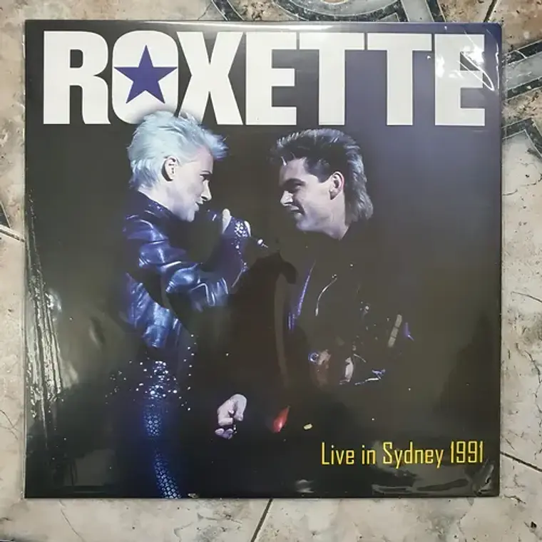 Roxette Live In Sidney 1991 Vinilo Álbum Pop 10 Canciones 3