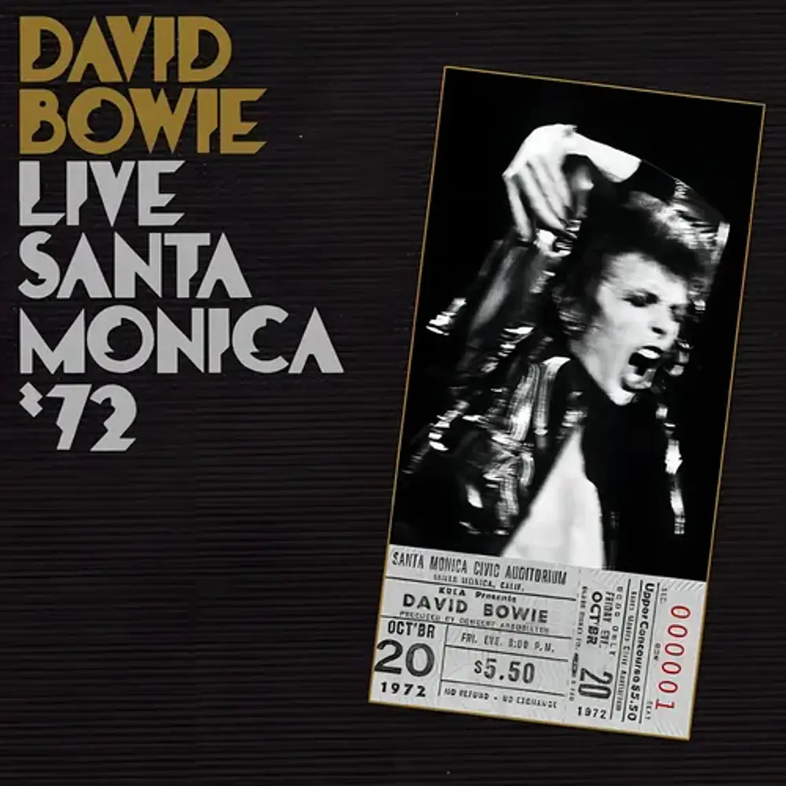 David Bowie Vinilo Live Santa Monica '72 Rock Warner Music 17 Canciones 1