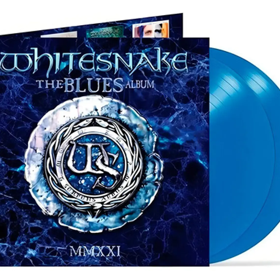 Vinilo Doble Azul Whitesnake The Blues Album 2021 Edición Limitada 1