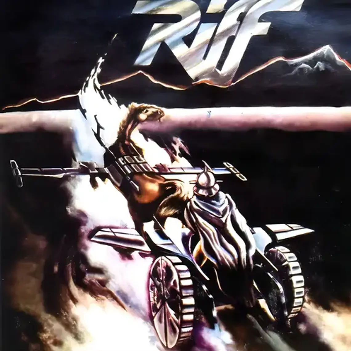 Vinilo Riff Ruedas De Metal Heavy Metal Argentina 9 Canciones 1