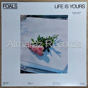 Vinilo Foals Life Is Yours Blanco