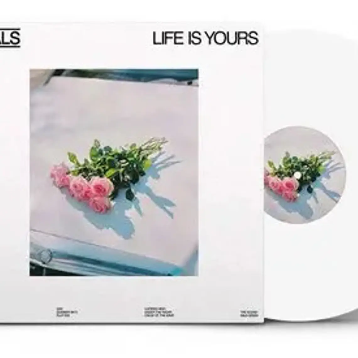 Vinilo Foals Life Is Yours Blanco 2