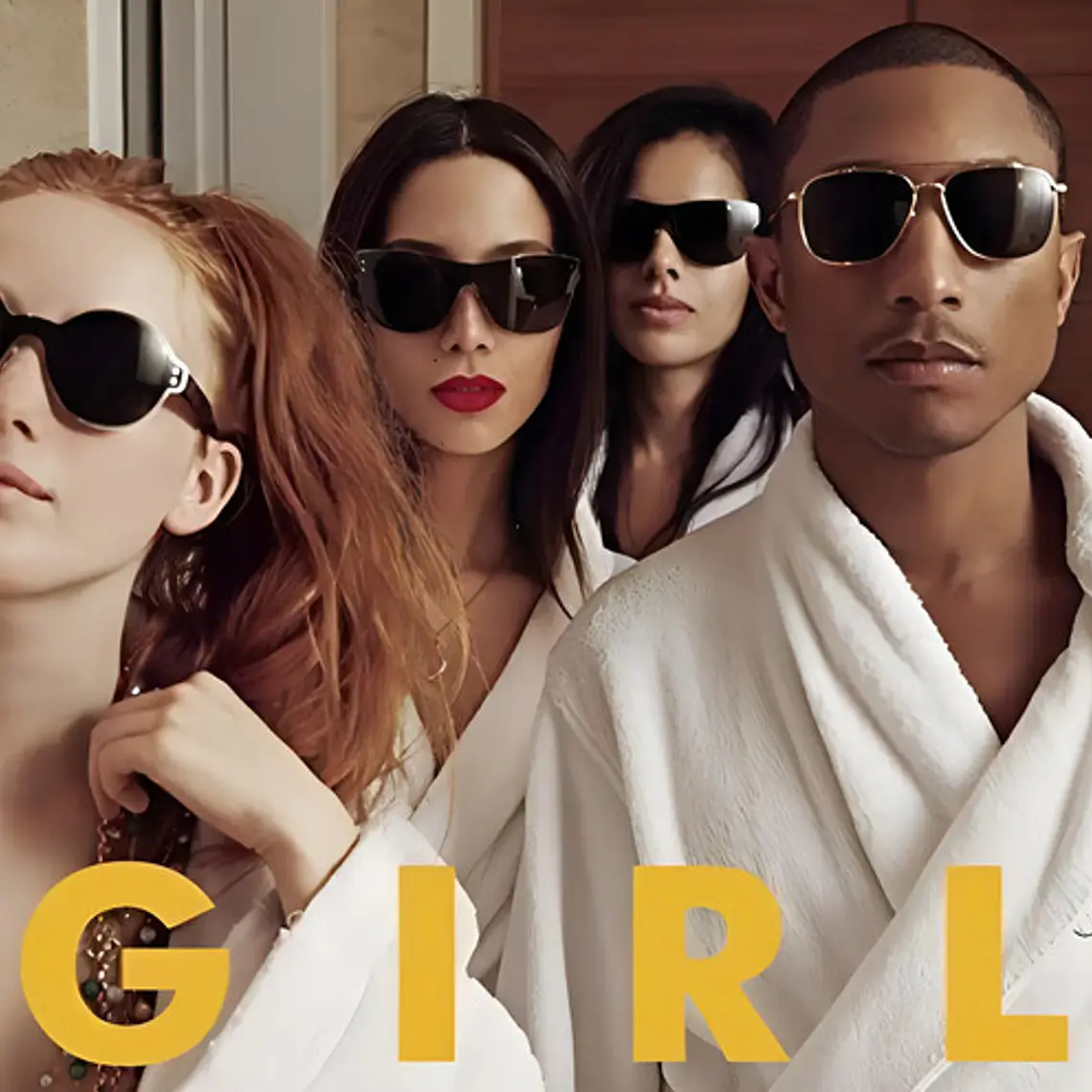 Vinilo Rock Pharrell Williams G I R L Internacional 2014 1