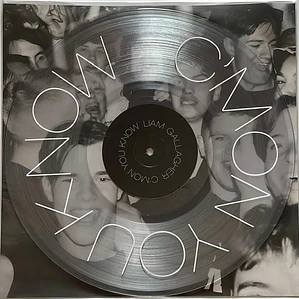 Vinilo Liam Gallagher C'mon You Know De Rock, Edición Clear (2022)