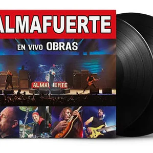 Vinilo Y Dvd Almafuerte En Vivo En Obras, Heavy Metal De Argentina