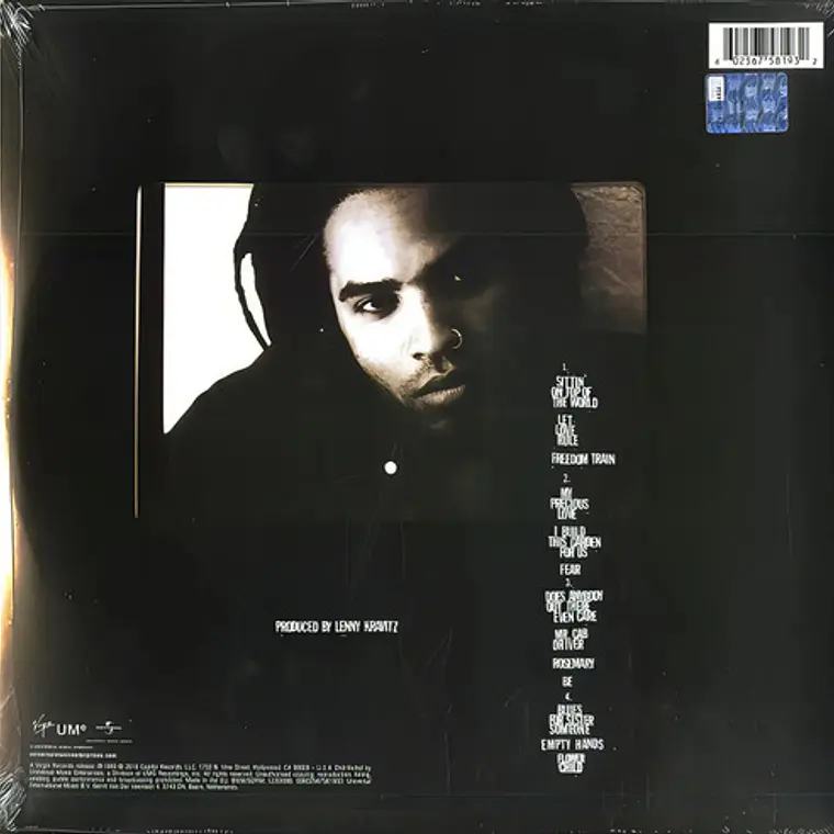 Vinilo Lenny Kravitz Let Love Rule 2lp Universal Music Rock Europa 2