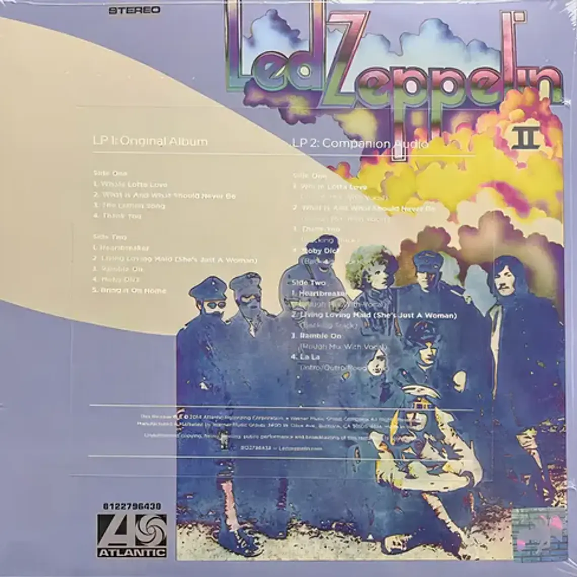 Vinilo Led Zeppelin Led Zeppelin Ii 1969 Rock Usa 9 Canciones 2