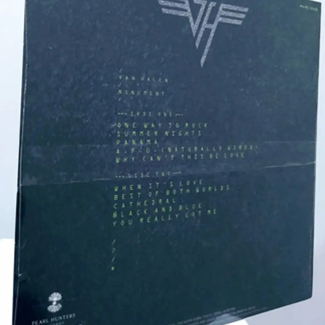 Vinilo Van Halen Monument Edición Europea 10 Canciones 3
