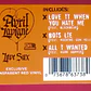 Vinilo Avril Lavigne Love Sux Rojo Transparente Edición Exclusiva Rock - Miniatura 4