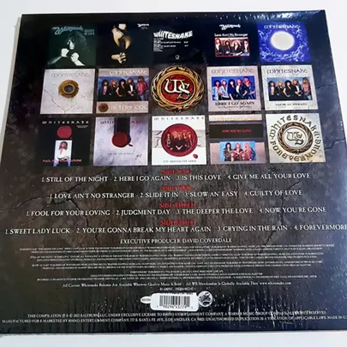 Vinilo Whitesnake Greatest Hits 2lp Heavy Metal 2022 3
