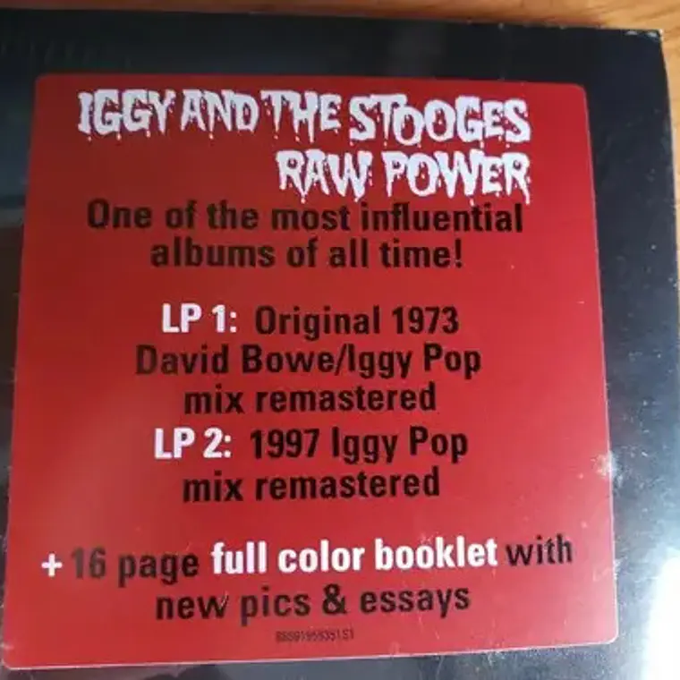 Iggy And The Stooges - Raw Power 2lp 3