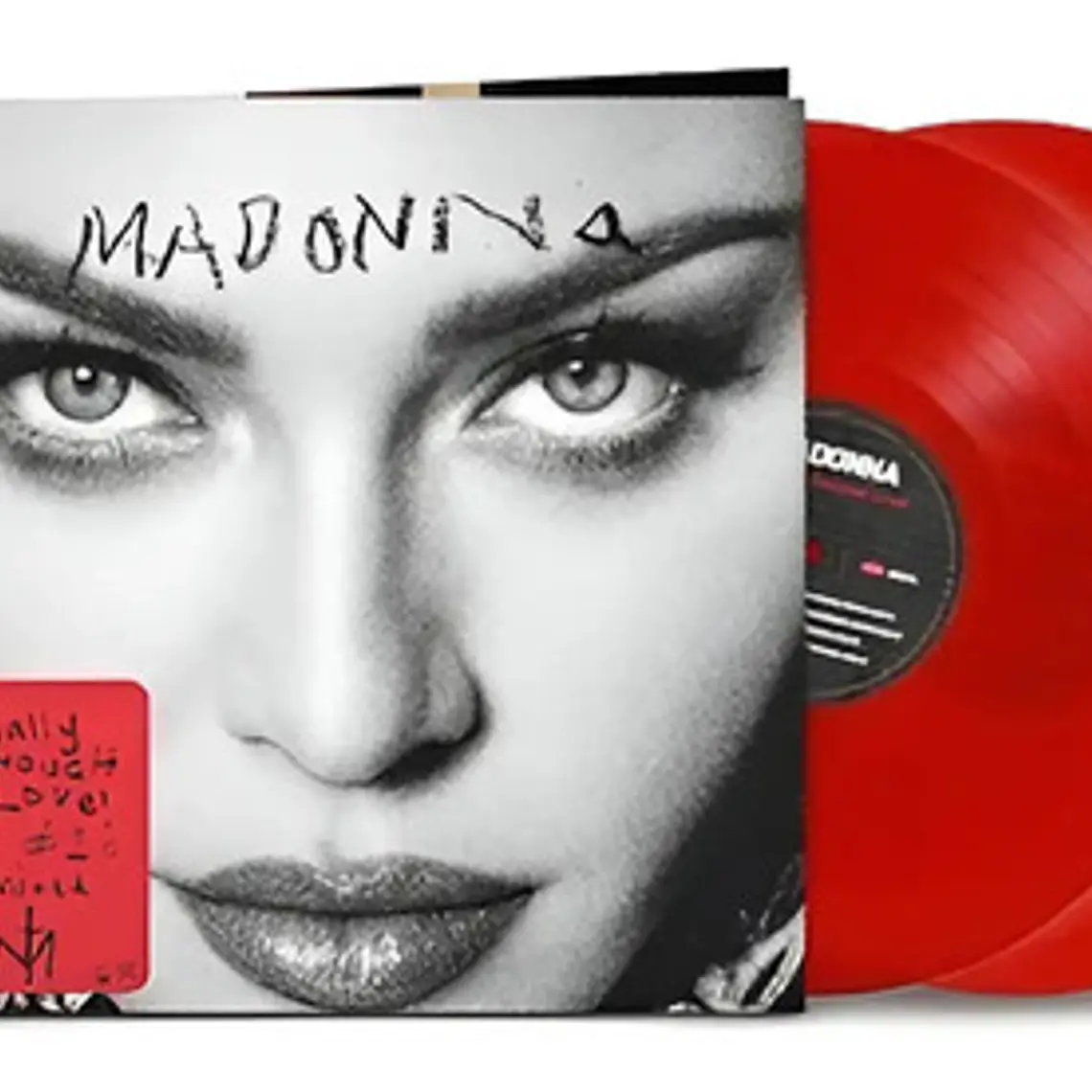 Vinilo Madonna Finalmente Suficiente Amor Rojo 16 Canciones Pop 2 Lp 1