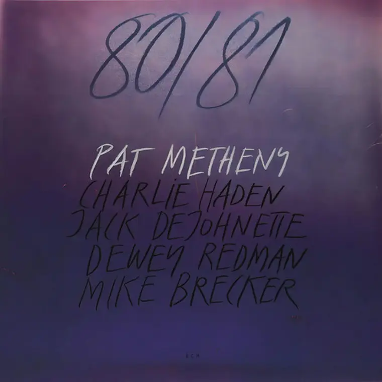 Vinilo Pat Metheny 80/81 Jazz 2xlp 180g Ecm Records 1