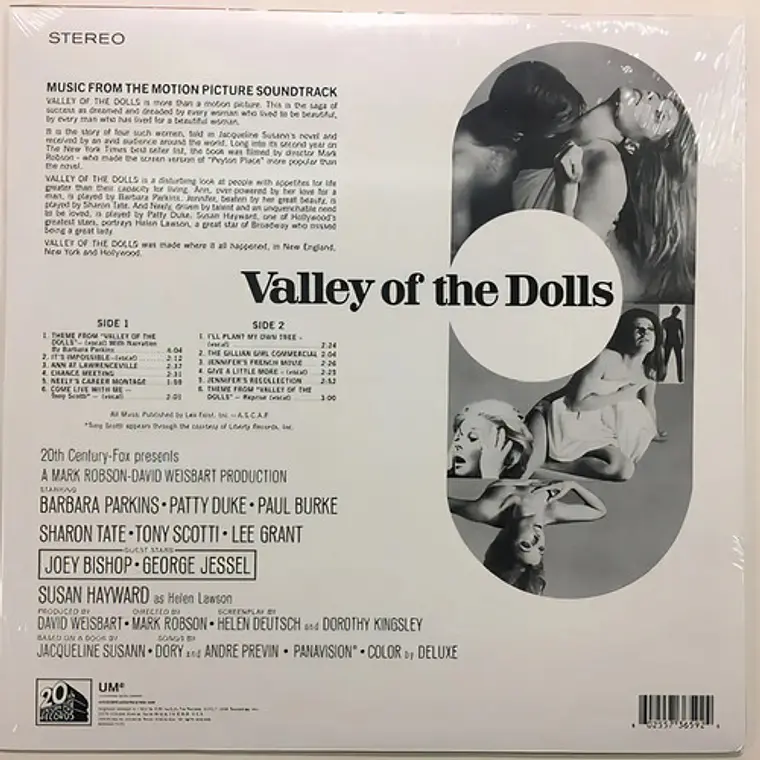Vinilo Soundtrack Valley Of The Dolls John Williams 2017 2