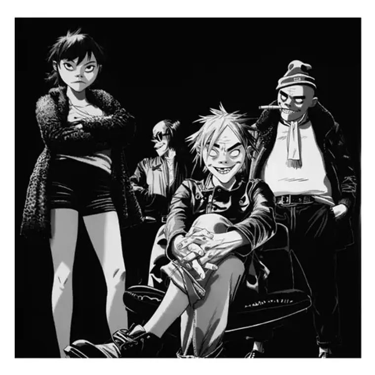 Gorillaz - The Now Now- Cd 2018 En Caja Acrilica 5