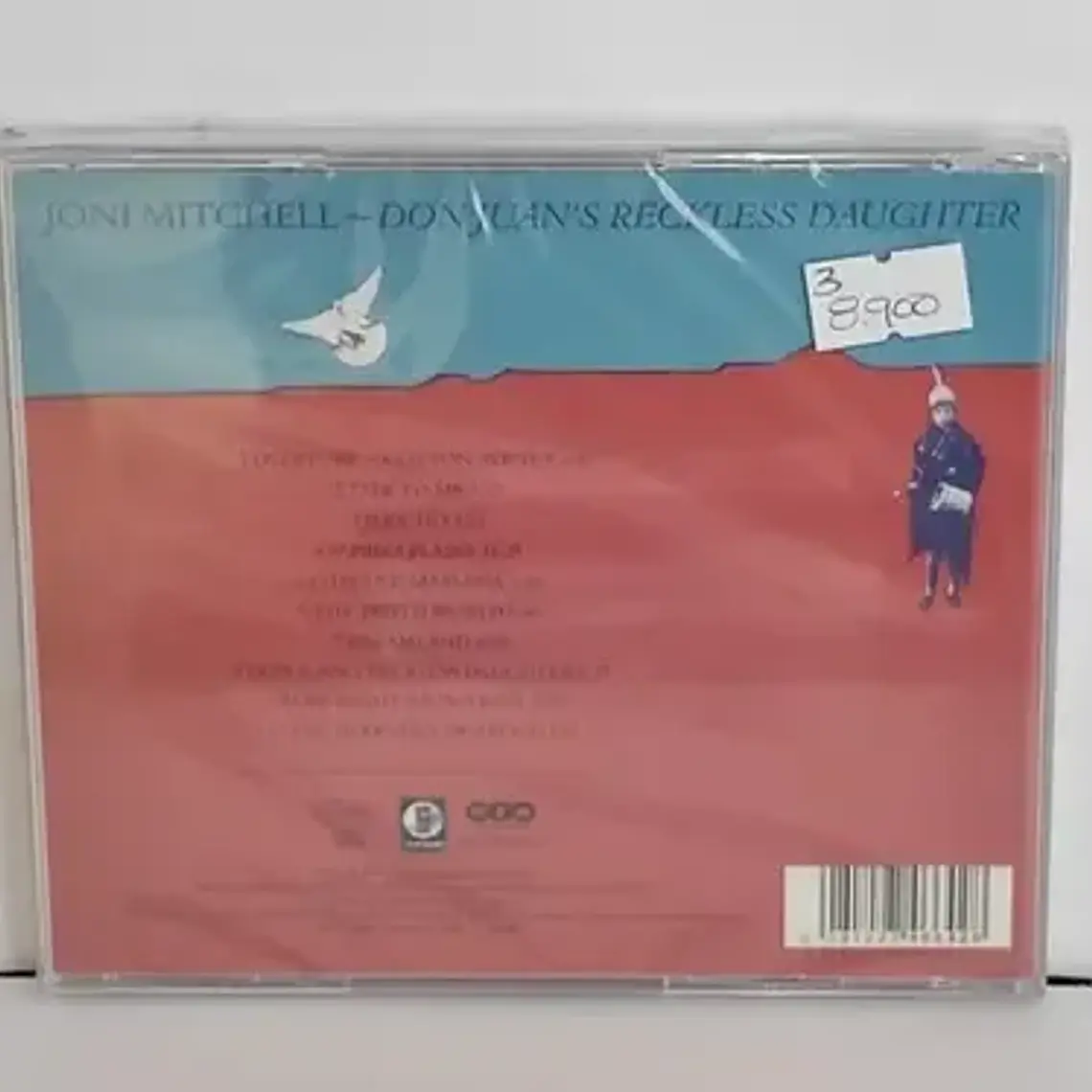 Cd Joni Mitchell Don Juan's Reckless Daughter Jazz Europeo Asylum 2