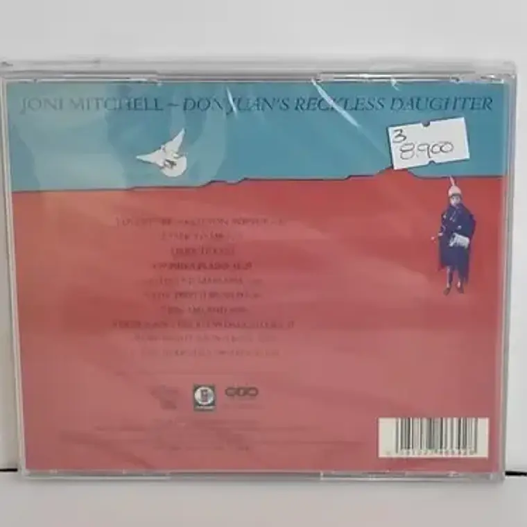 Cd Joni Mitchell Don Juan's Reckless Daughter Jazz Europeo Asylum 2