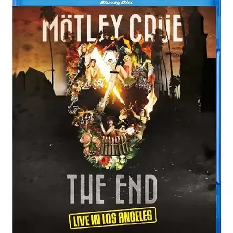 Mötley Crüe The End Blu Ray Europeo Nuevo Musicovinyl 1