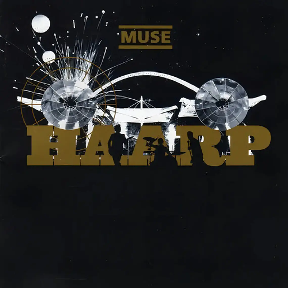 Muse - Haarp- Vinilo 2008 1