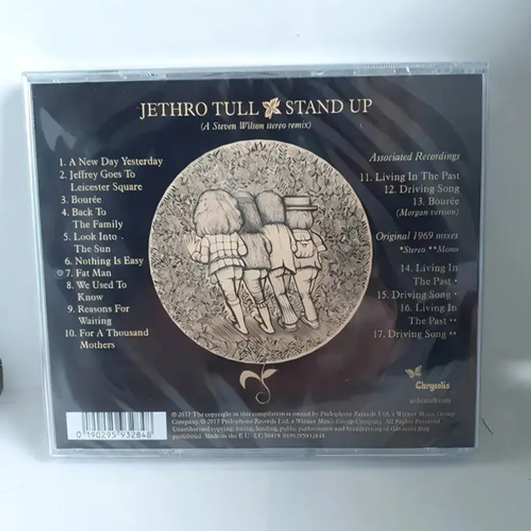 Cd Jethro Tull Stand Up Remix Stereo Rock Álbum Europa 2017 2