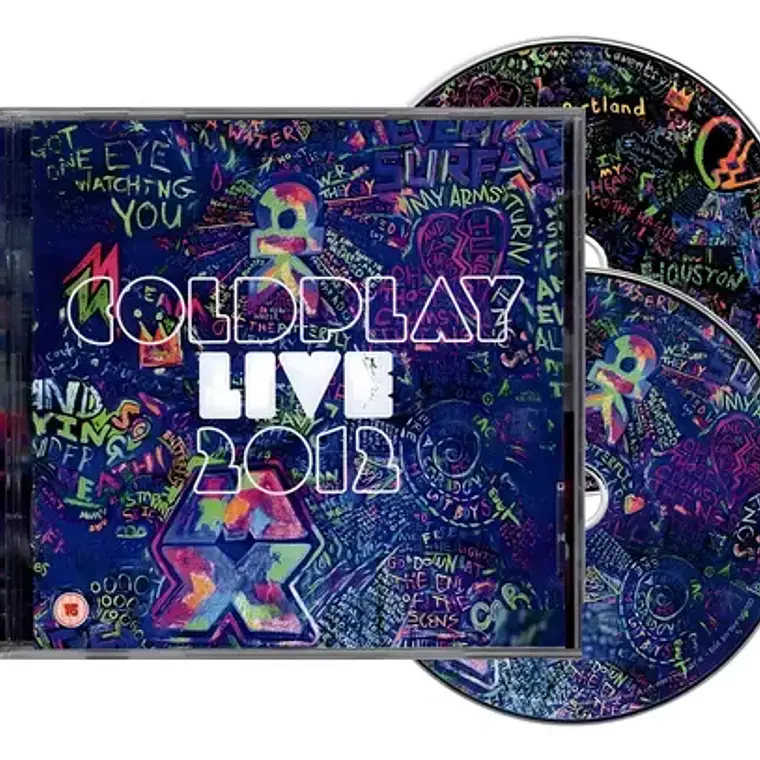 Dvd Coldplay Live 2012 Cd+dvd Rock Argentina 16 Canciones 4