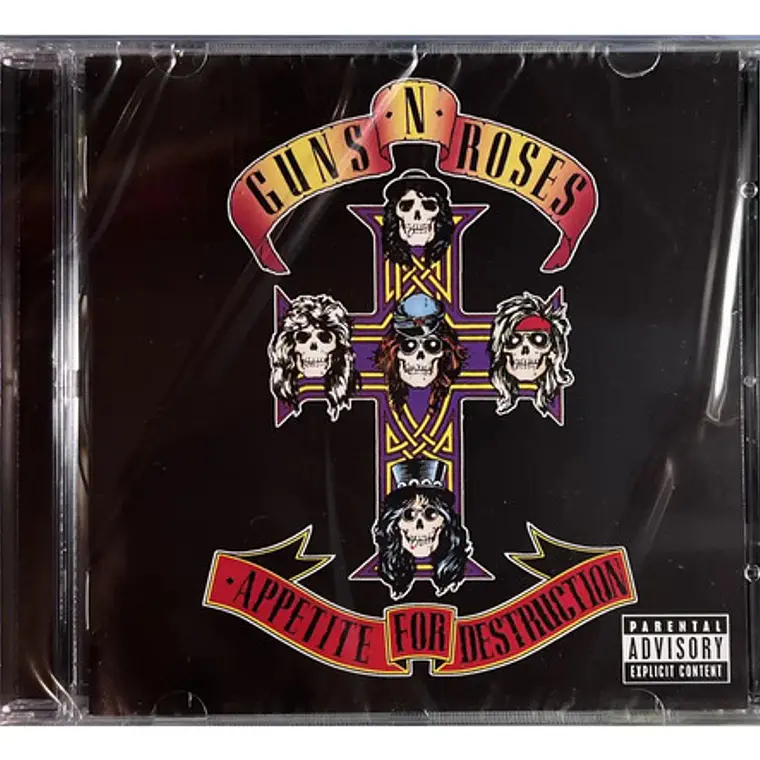 Cd Guns N' Roses Appetite For Destruction Nuevo Sellado 2