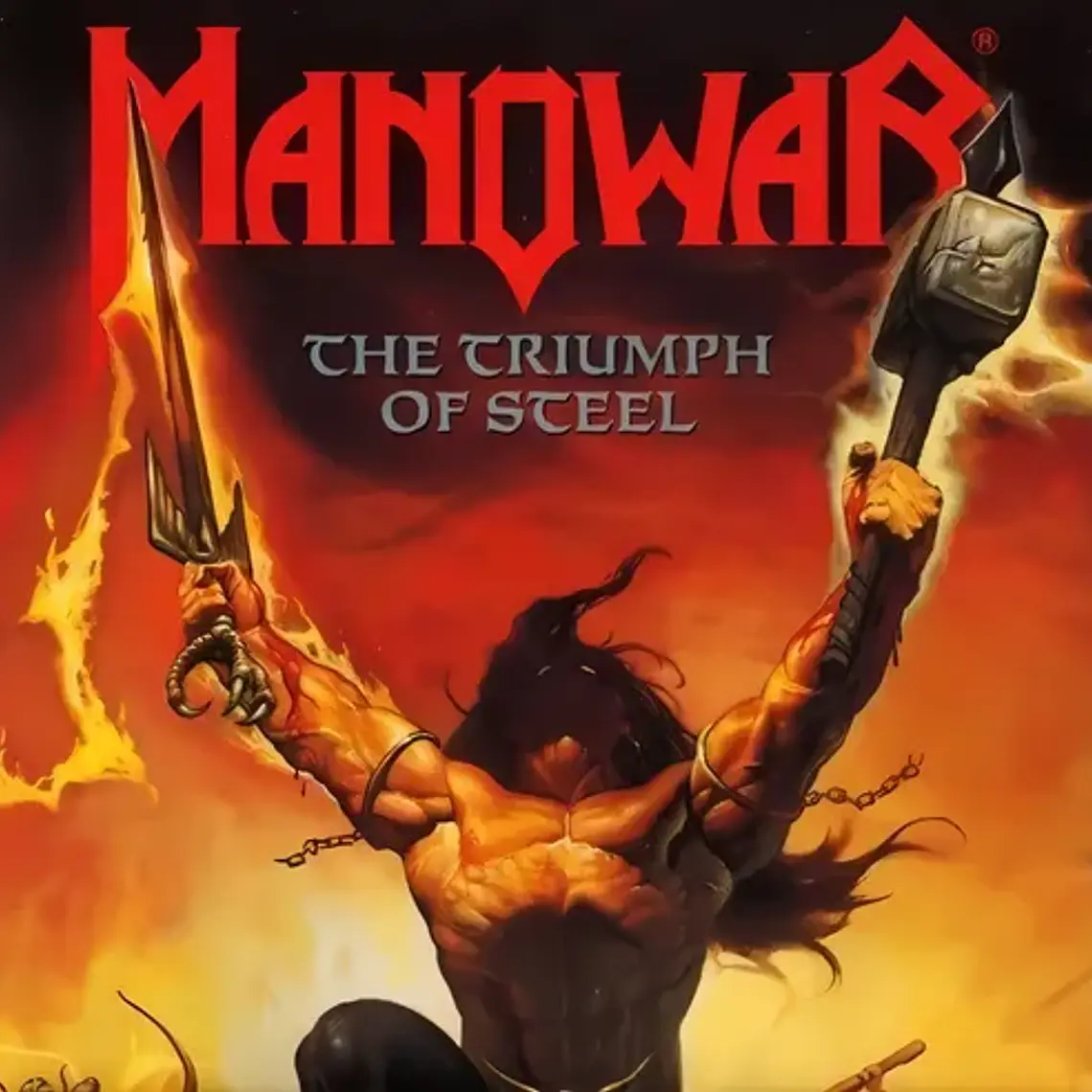 Cd Manowar The Triumph Of Steel Rock 2020 Europa 8 Canciones 1