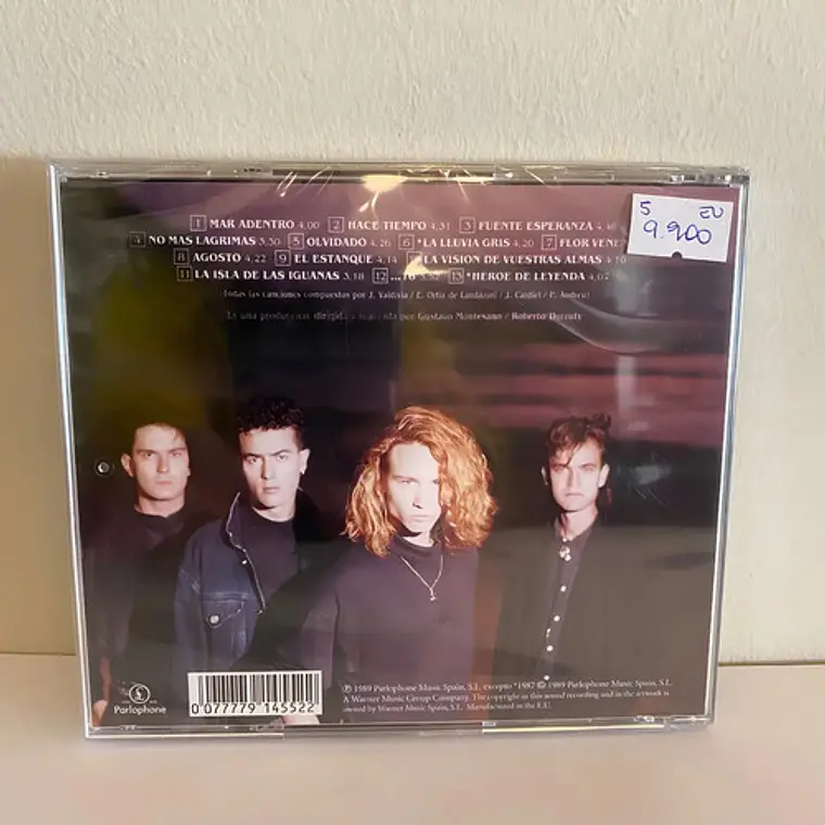 Cd Héroes Del Silencio El Mar No Cesa Álbum Rock Europa 2