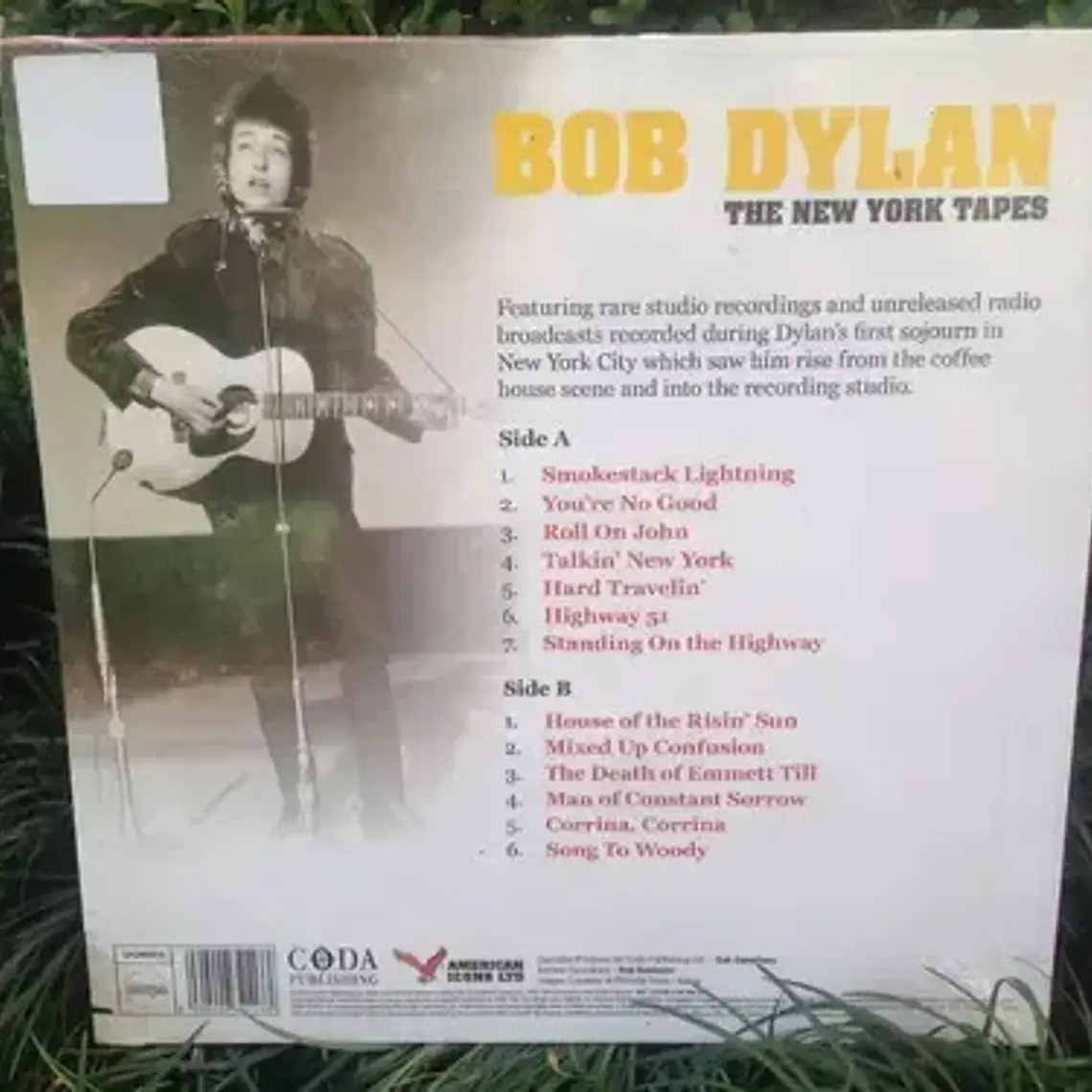 Vinilo Bob Dylan The New York Tapes 13 Canciones Folk Europa 2