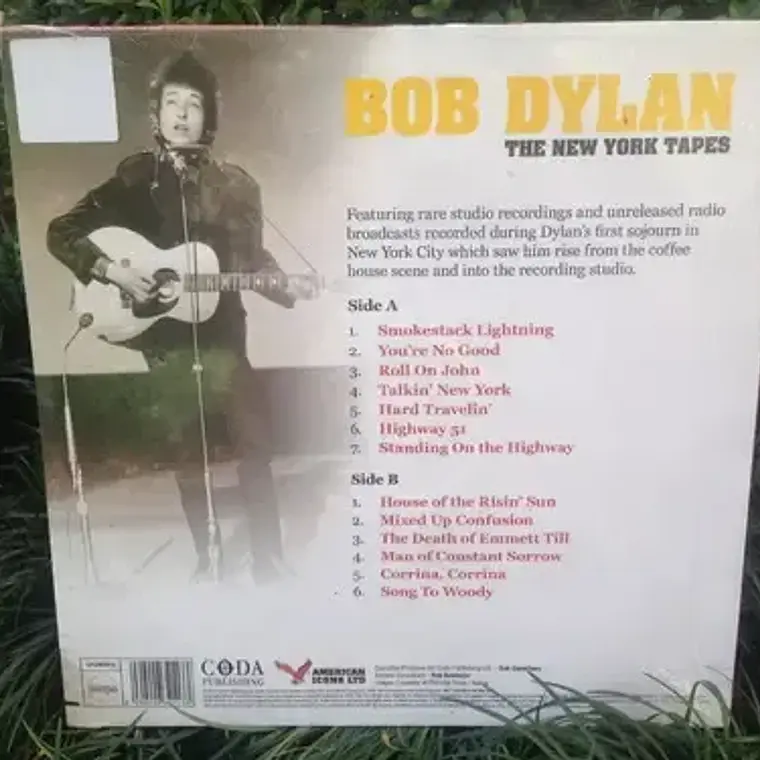 Vinilo Bob Dylan The New York Tapes 13 Canciones Folk Europa 2