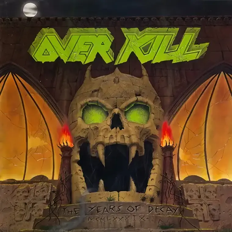 Cd Overkill The Years Of Decay Álbum Rock 9 Canciones Internacional 3