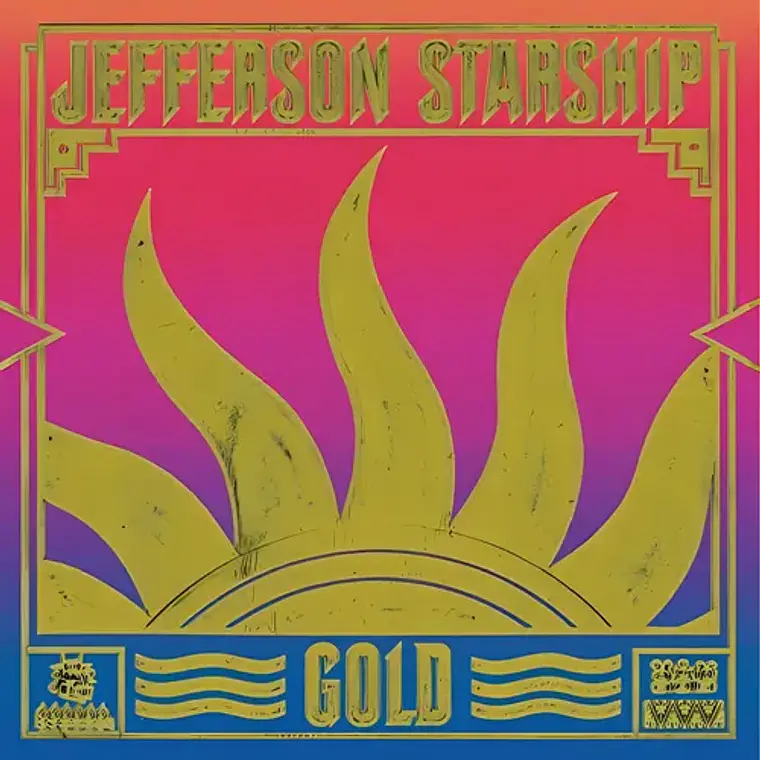 Vinilo Rock Jefferson Starship Gold Reedición Oro Edición Limitada 1