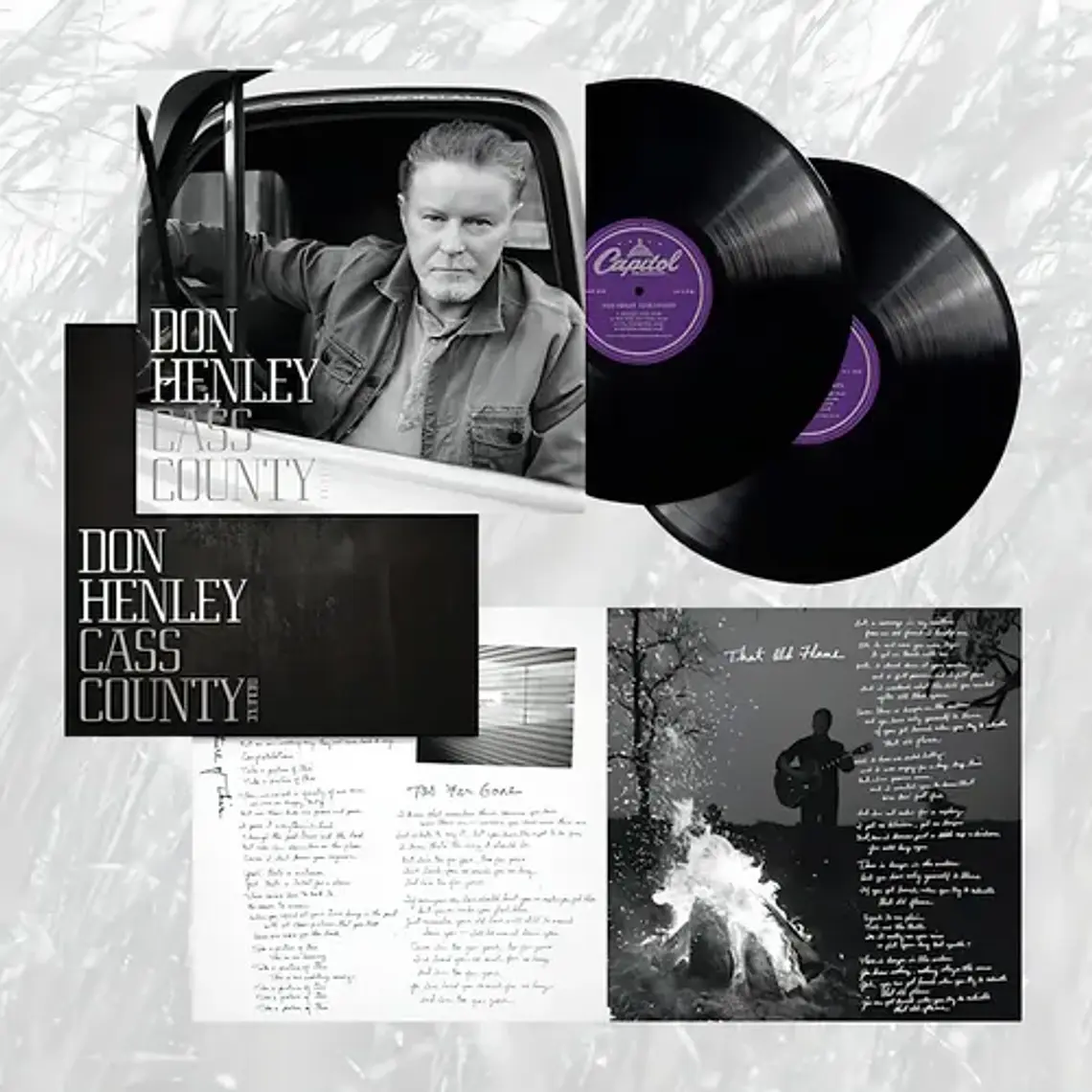Don Henley Cass County Lp 2vinilos Imp.new Cerrado En Stock 3