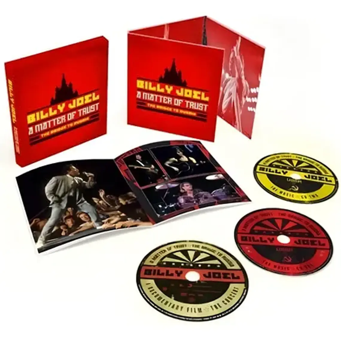 Box Set Billy Joel A Matter Of Trust 2 Cds Blu-ray Rock Digipack 1