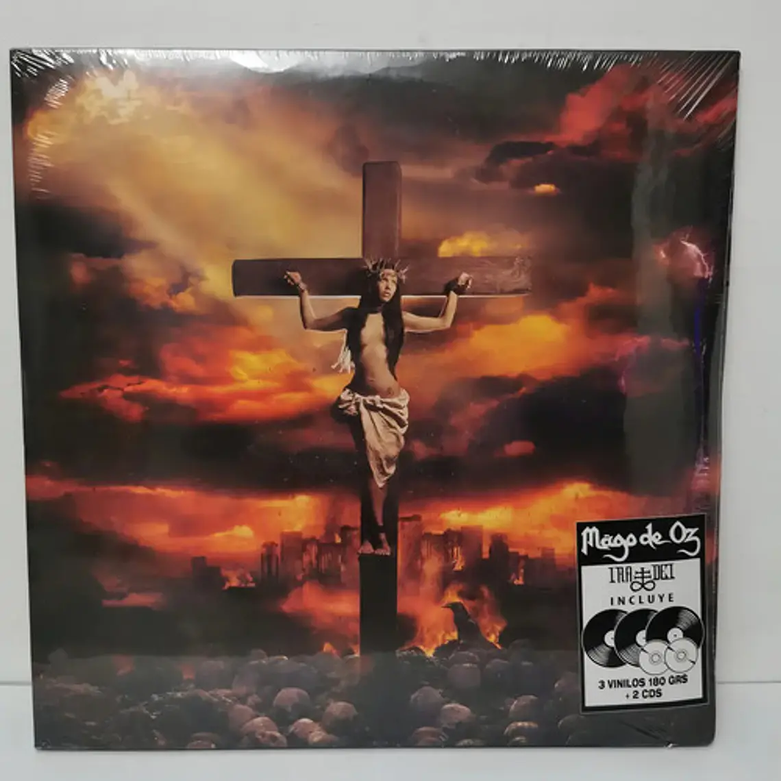 Vinilo + Cd Mägo De Oz Ira Dei Rock Edición Europea 2019 1
