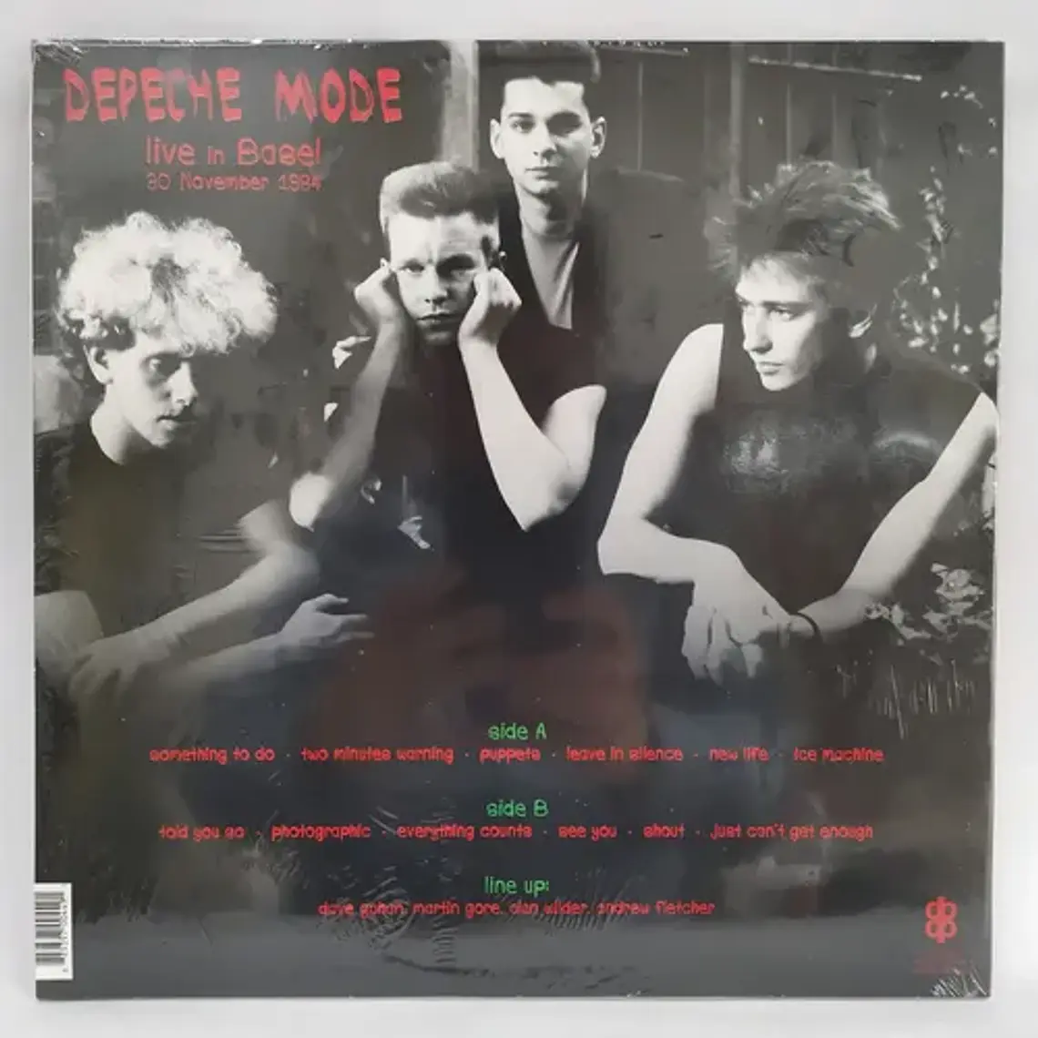 Depeche Mode Live In Basel 1984 Vinilo Nuevo Musicovinyl 2