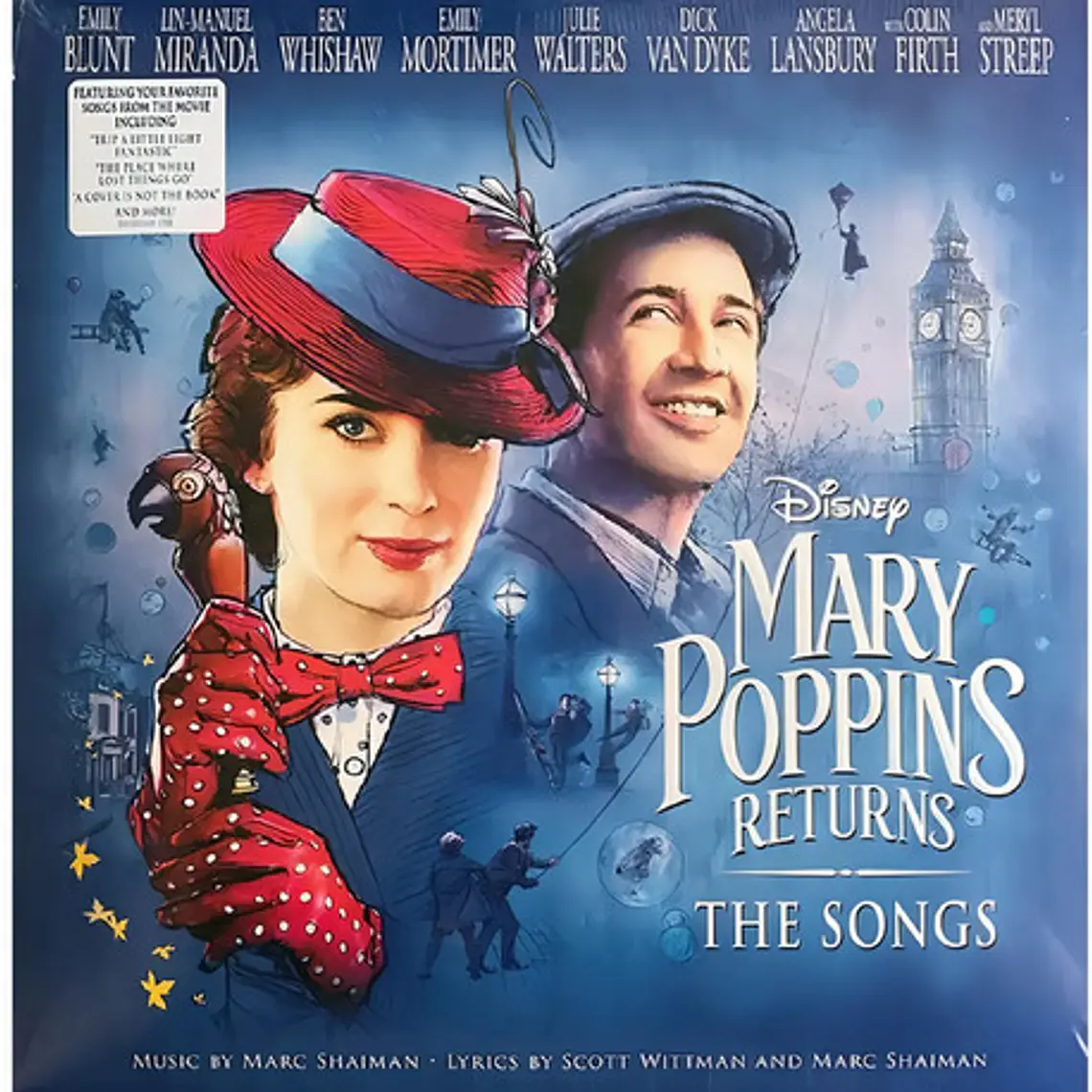 Vinilo Pop Mary Poppins Returns Las Canciones Disney 2018 1