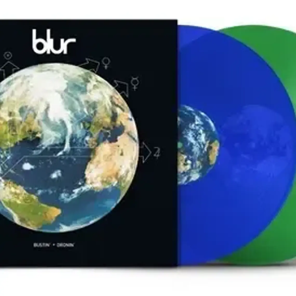 Vinilo Blur Bustin + Dronin Rock 2022 Doble Lp 1
