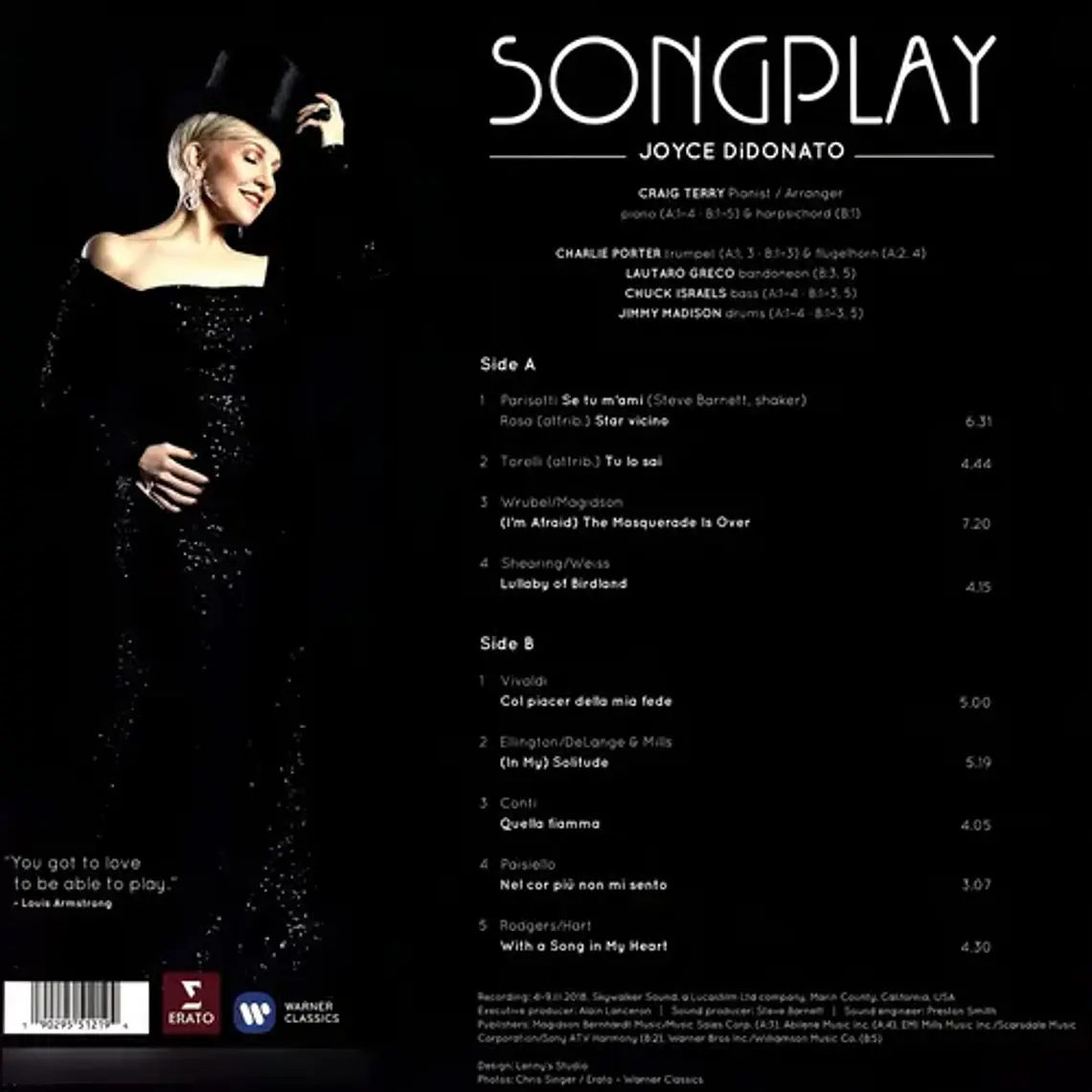Songplay De Joyce Didonato, Álbum En Vinilo 2