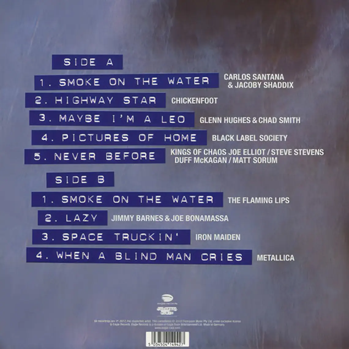 Vinilo Varios Artistas Re-machined Un Tributo Machine Head Deep Purple 2