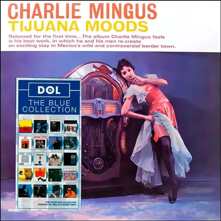 Vinilo Tijuana Moods De Charles Mingus, Edición Azul Real 180g 1