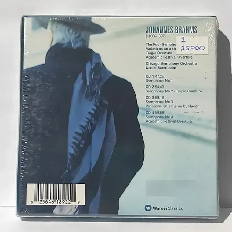 - Symphonies- Cd 2004 En Caja De Cartón Producido Por Warner Classics 3