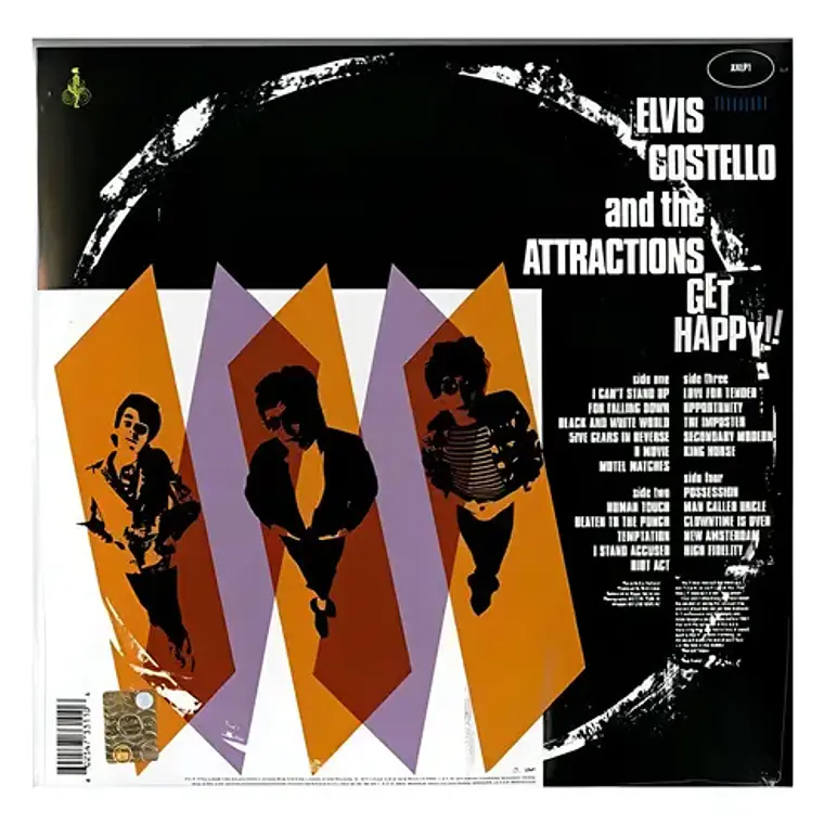 Vinilo Get Happy De Elvis Costello And The Attractions 2