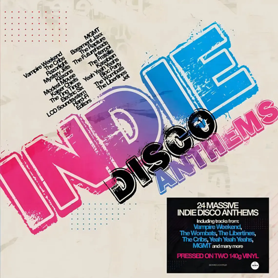Vinilo Doble Físico Varios Artistas Indie Disco Anthems 2023 1