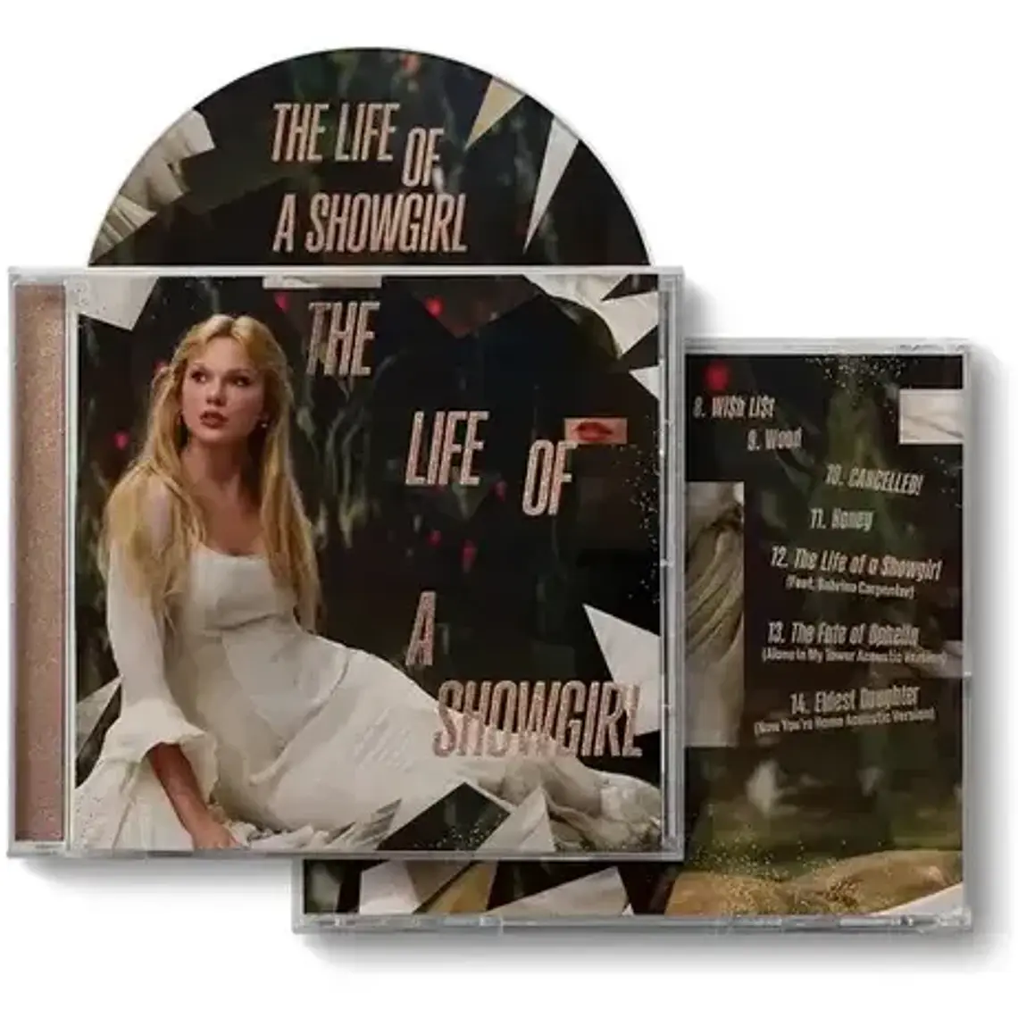 Taylor Swift - The Life Of A Showgirl (cd) Alone In My Tower Acoustic Version 1