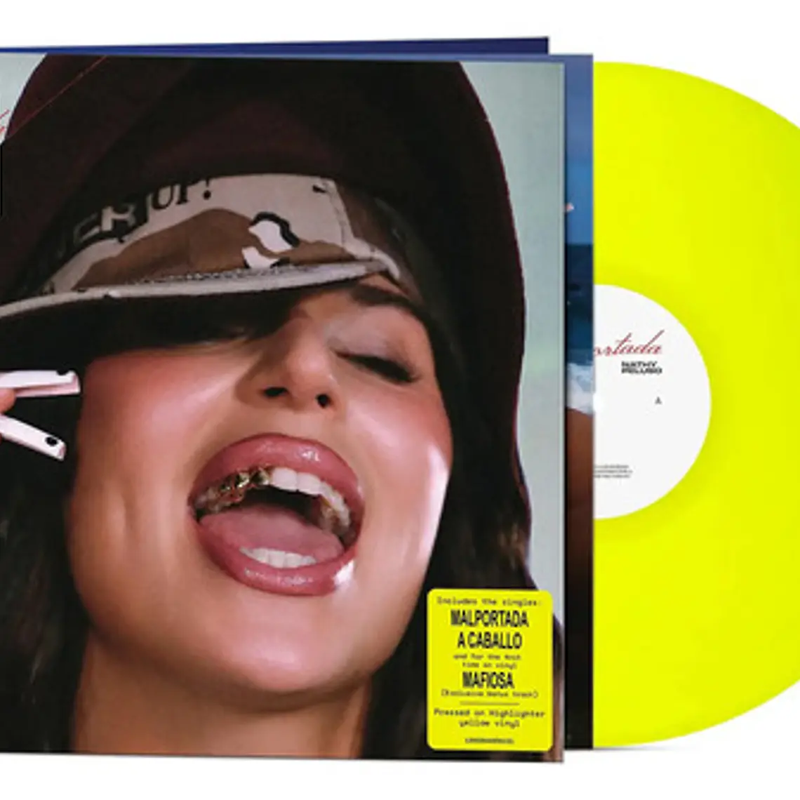 Nathy Peluso - Malportada (highlighter Yellow Vinyl/140g) 1