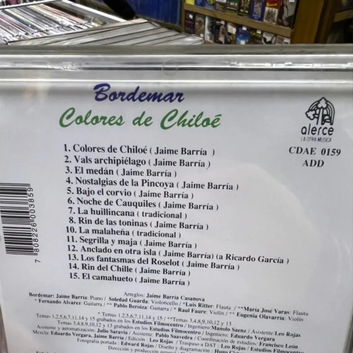 Bordemar - Colores De Chiloe (cd) 2