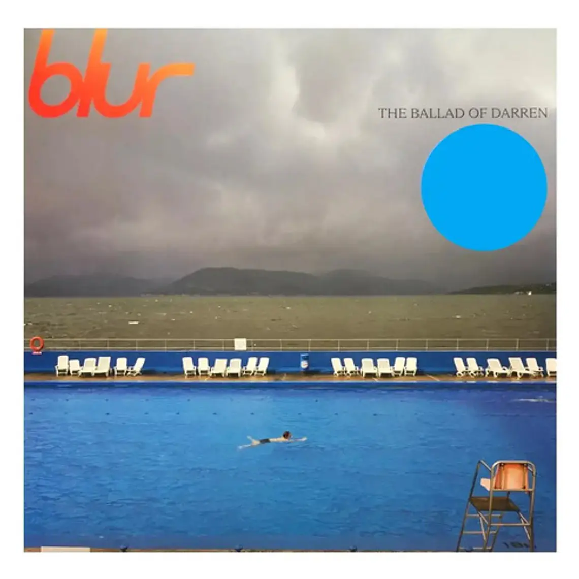 Blur The Ballad Of Darren Blue Azul Lp Vinyl Versión Del Álbum Estándar 4